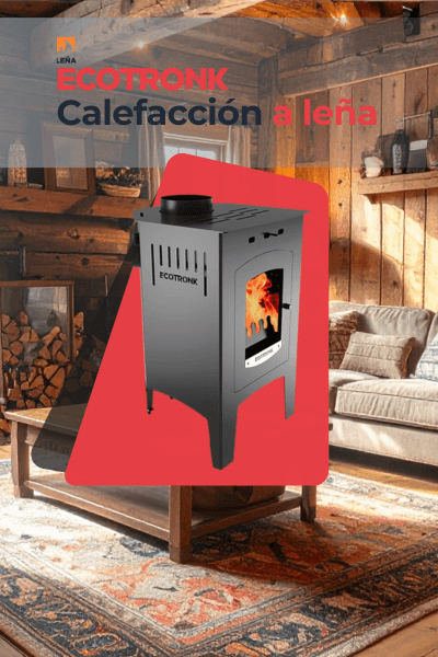 Calefactor a leña ECOTRONK