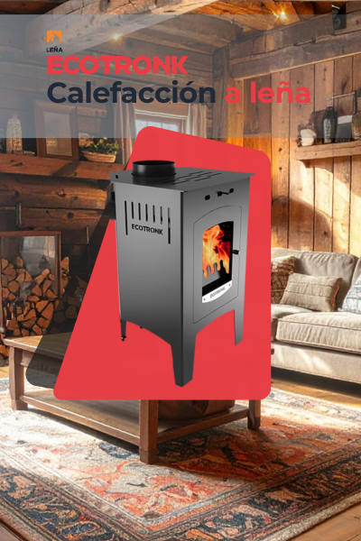 Calefactor a leña ECOTRONK